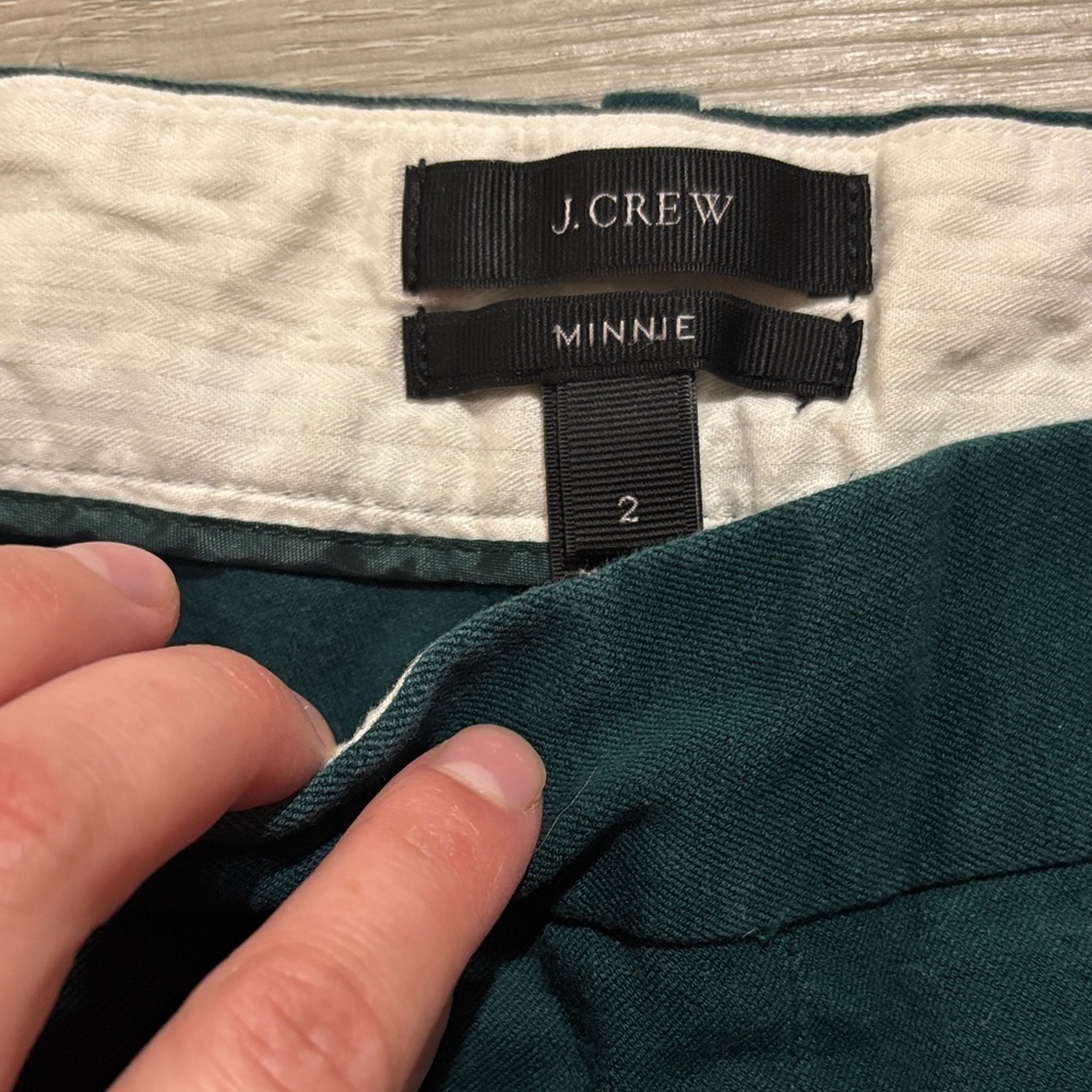 J. Crew Woman’s Dark Green Slacks - Picture 4 of 4